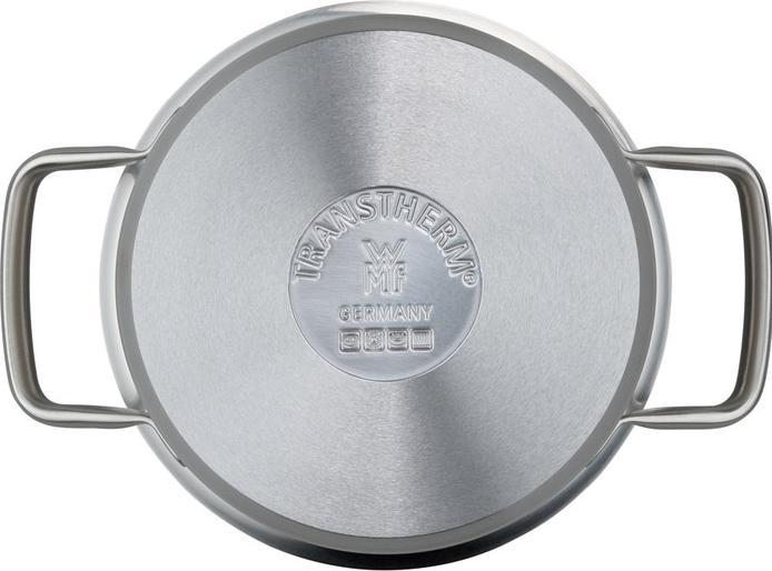 Produktbild WMF Fleischtopf GOURMET PLUS Platin (16 cm, Kochtopf, Bräter + Schmortopf, Edelstahl)