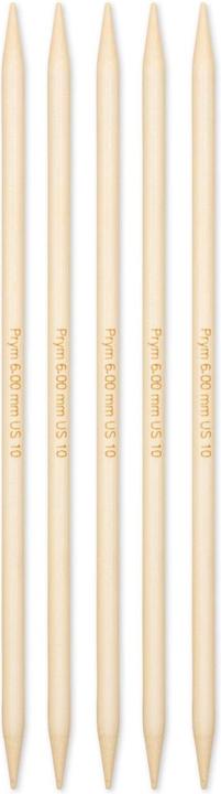 Prym Stricknadeln BAMBUS 6.00 mm, 20 cm