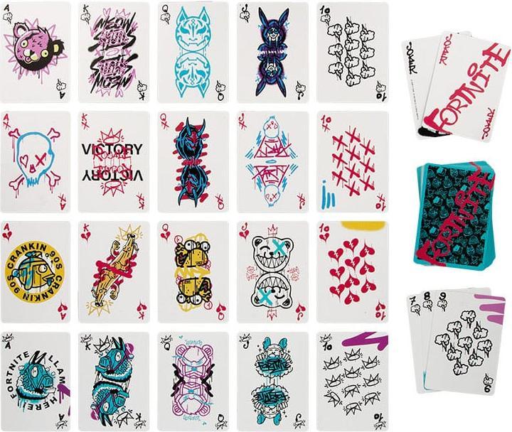Image du produit Paladone Products Fortnite Playing Cards in Tin