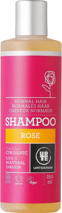 Immagine prodotto Urtekram Shampoo alla Rosa Capelli Normali Biologico (250 ml, Shampoo liquido)