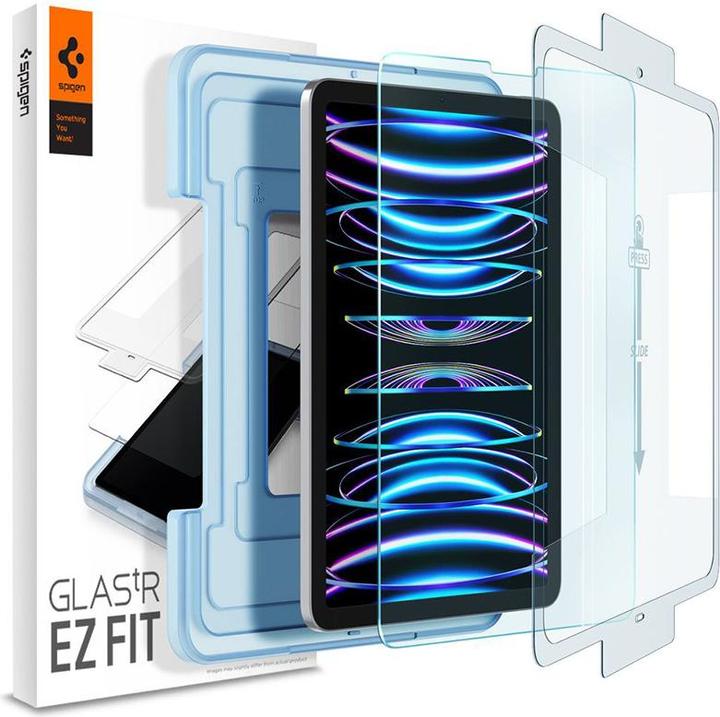 Actual product image Spigen tempered glass Glas.TR "EZ FIT" for iPad Air 4 2020 / 5 2022 (1 Piece, iPad Air 2020 (4. Gen))