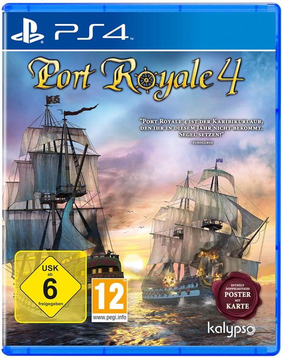 Produktbild GmbH Port Royale 4 (PS4, DE)