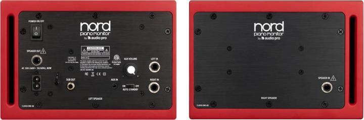Image du produit Nord Moniteur pour piano V2 (Actif, Couples, 2x 80 W)