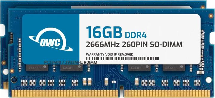 Produktbild OWC OWC2666DDR4S32P (2 x 16GB, 2666 MHz, DDR4-RAM, SO-DIMM)