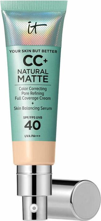 Image du produit It Cosmetics Cc Natural Matte Cream Makeup Spf 40 Fair 32ml (Fair)
