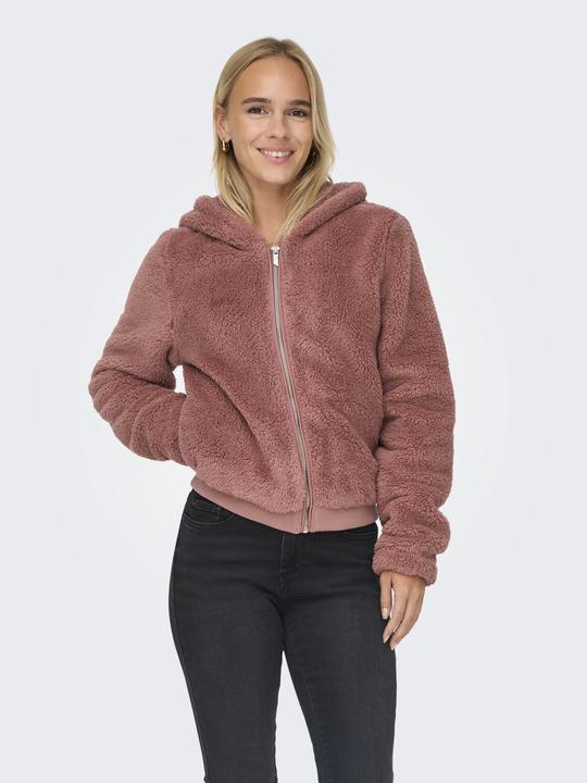 Immagine prodotto Only Giacca con cappuccio Giacca di pelliccia Teddy (S)