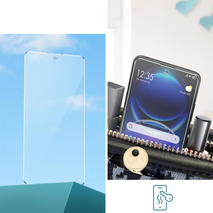 Actual product image Avizar Flexible display protection film (1 Piece, Xiaomi Redmi Note 12 Pro+)