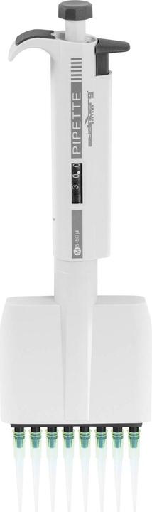 Produktbild Steinberg Mehrkanalpipette 8-Kanal-Pipette für 8 Spitzen 0,005 - 0,05 ml (5 - 50 μl)