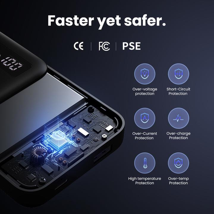 Image du produit Ugreen Two-way Fast Charging Power Bank (10000 mAh, 20 W, 72 Wh)