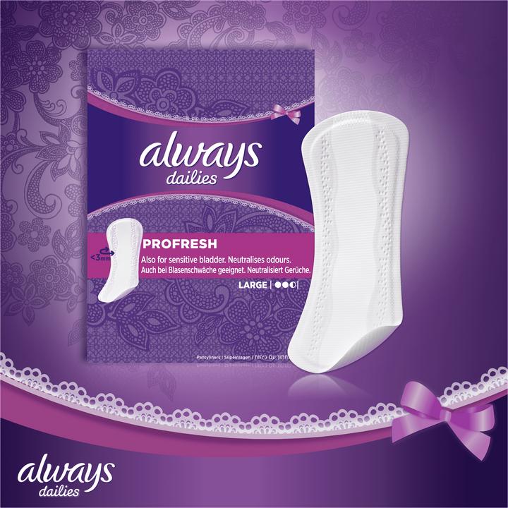 Immagine prodotto Always ProFresh (40 x, Fodere per mutande)