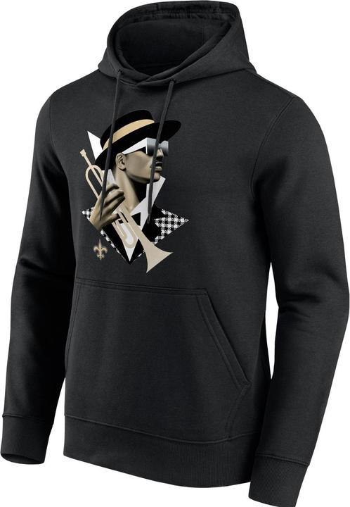 Fanatics NFL Fleece Hoody - ILLUSTRATION New Orleans Saints - M (M)