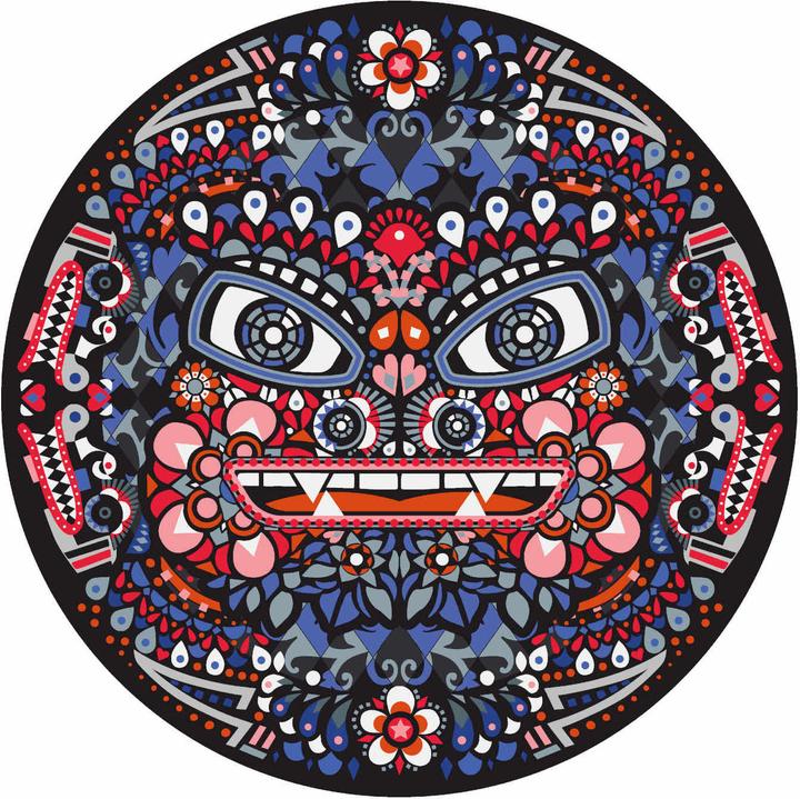 Produktbild Moooi Monster Carpet Teppich (250 cm)