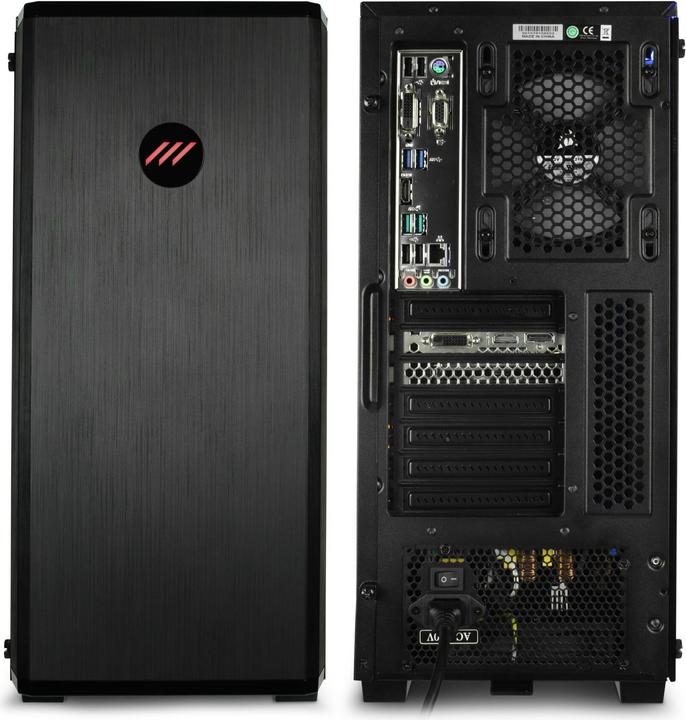 Produktbild Mifcom Tempest GTX1660Ti Core i7 (Intel Core i7-9700, 16 GB, 1000 GB, GeForce GTX 1660 Ti)
