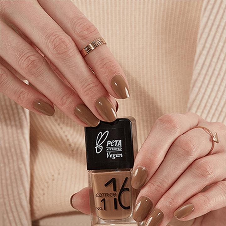 Produktbild Catrice Iconails Gel Lacquer (116 Fly Me To Kenya, Gel-Effekt Nagellack)