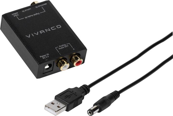 Actual product image Vivanco Audio Digital to Analog Converter (Digital -> Analog)