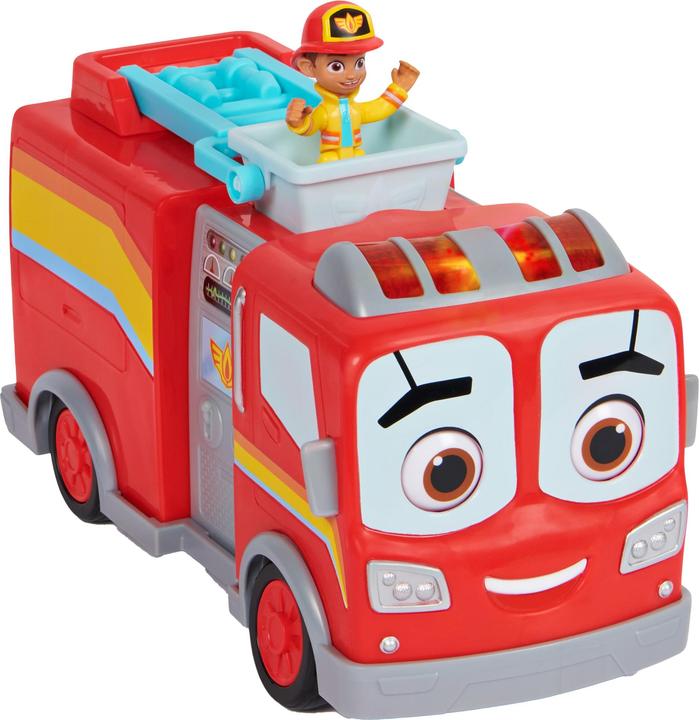 Actual product image Spin Master Firebuds Interactive Firetruck Bo And Flash