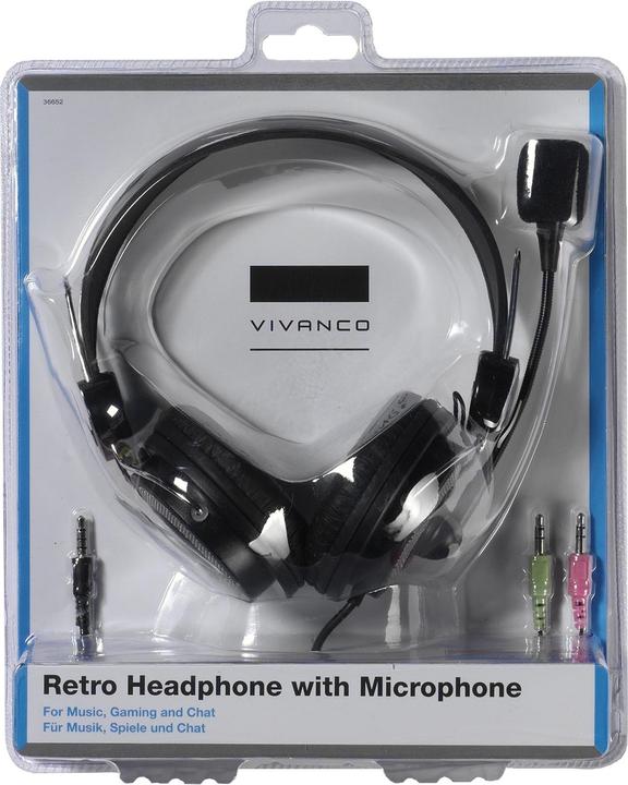 Immagine prodotto Vivanco Stereo retrò (Cablato)