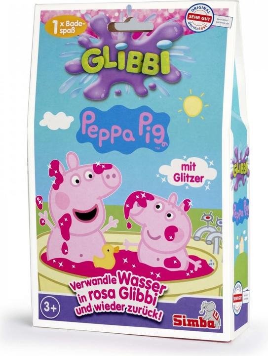 Simba Glibbi Peppa Wutz (945 ml, Badeperlen)