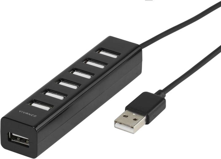 Vivanco USB 2.0 Hub (USB-A, 7 Ports)
