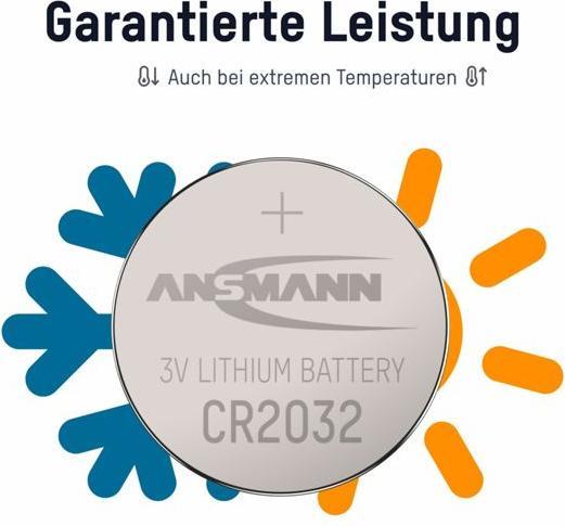 Immagine prodotto Ansmann Cr2032 (1 pz., CR2032, 245 mAh)