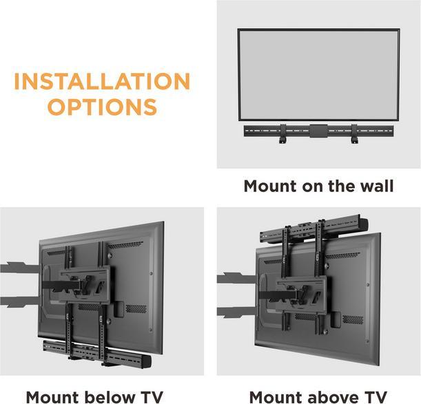 Produktbild equip Wandhalterung für Audio/Video Geräte sw (1 Stk., Wandmontage)
