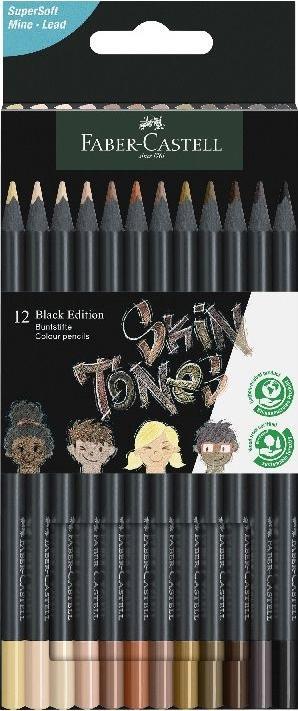 Actual product image Faber-Castell Black Edition (Sorted, 12 x)