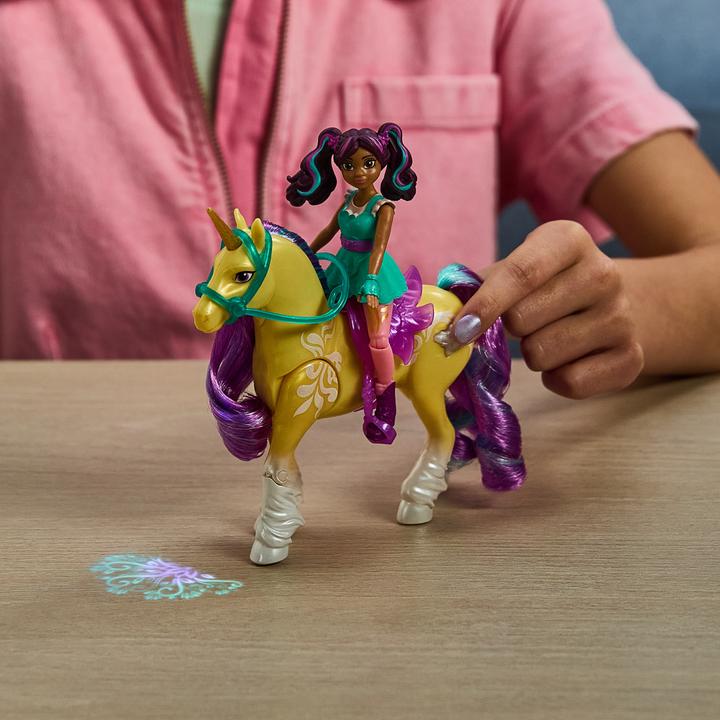 Produktbild Unicorn Academy Einhorn Academy Puppe Ava Und Einhorn Klinge Mit Licht