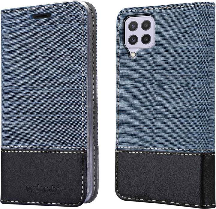 Produktbild Cadorabo Jeans Book Hülle (Samsung Galaxy M22, Samsung Galaxy A22, Samsung Galaxy A32)