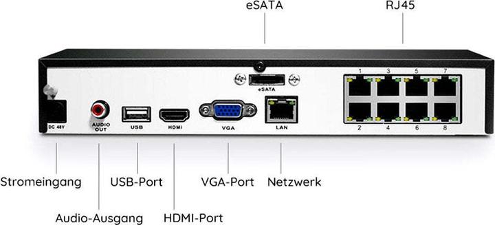Produktbild Reolink RLN8-410 (Netzwerk Videorecorder (NVR))