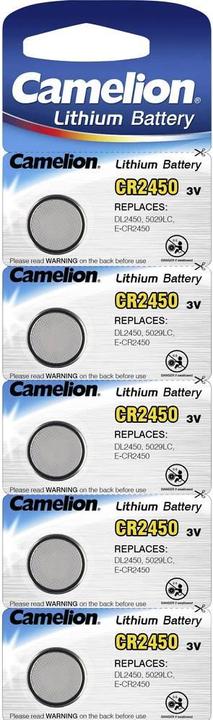 Immagine prodotto Camelion Litio (5 pz., CR2450, 550 mAh)