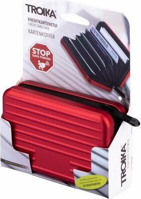 Actual product image Troika Business Card Case Card Case Red