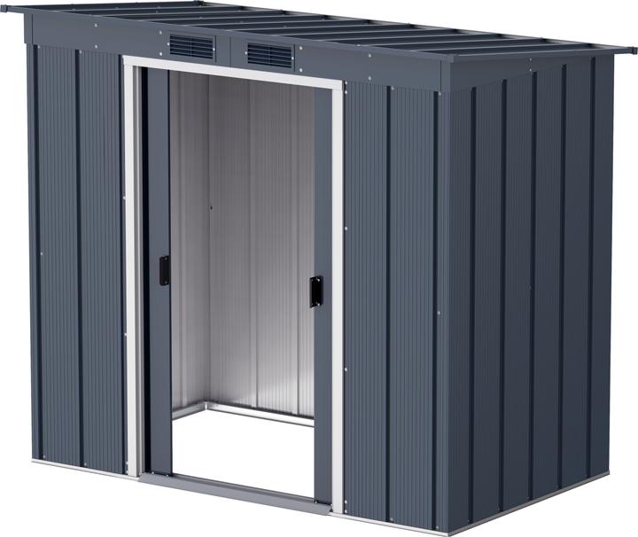 Produktbild Tepro Gerätehaus Pent Roof Eco 6x4, anthrazit