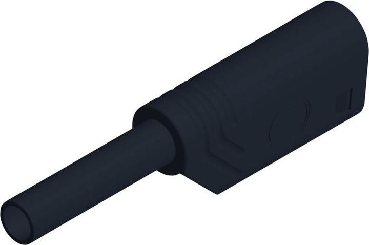 Produktbild Hirschmann Test & Measurement Sicherheitslaborstecker ø2mm Schwarz 10A 1kV Vergoldet (Prüfspitze)