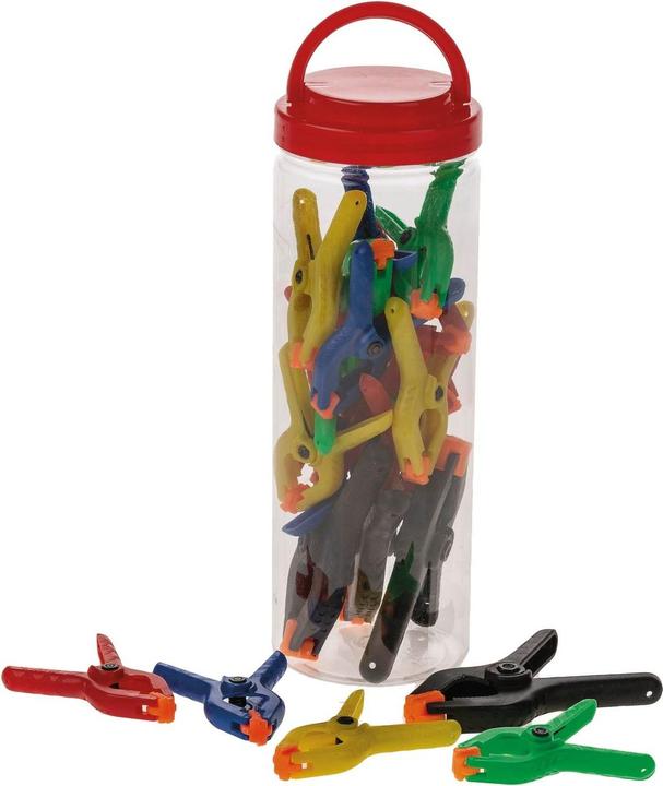 Immagine prodotto BGS Serie di mini morsetti a molla plastica ABS 22 pz. (35 mm)