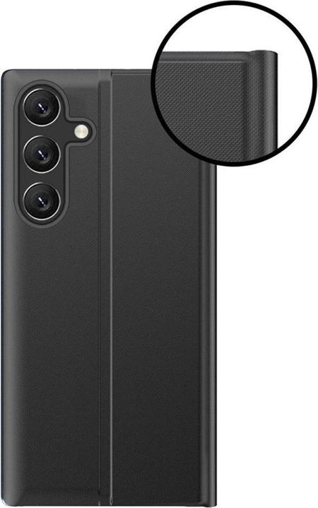 Produktbild Hurtel Neues Sleep View Case mit Klappe und Ständer für Samsung Galaxy A35 – blau (Samsung Galaxy A35)