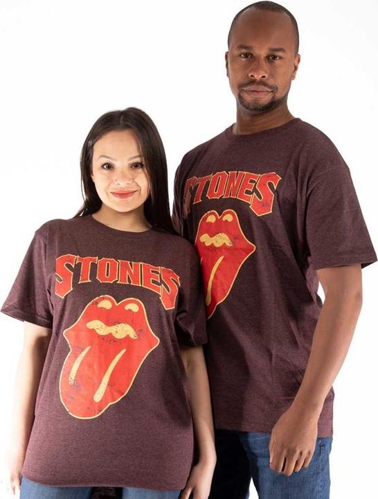 Immagine prodotto The Rolling Stones Maglietta unisex per adulti con testo gotico (XL)