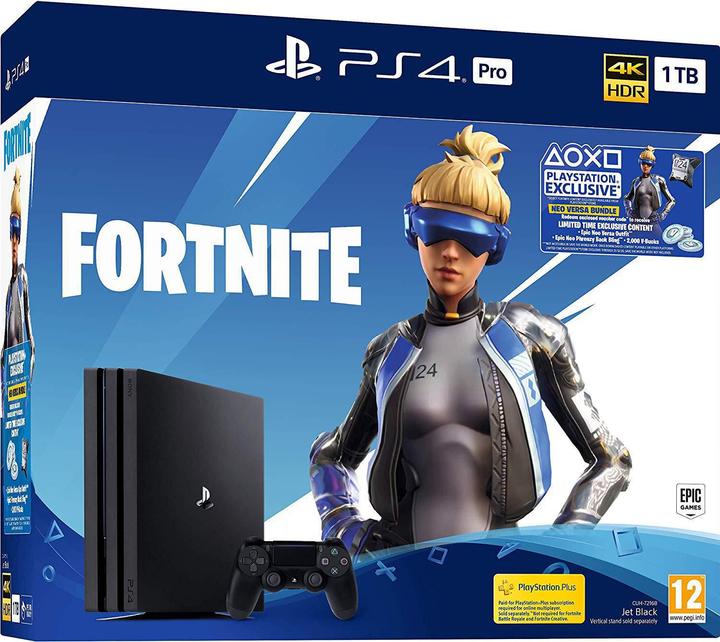 Produktbild Sony Playstation 4 Pro 1TB Black