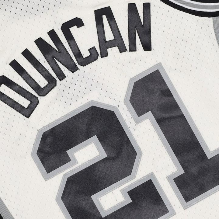 Mitchell & Ness Swingman Jersey San Antonio Spurs OFF-WHITE Tim Duncan - M (M)
