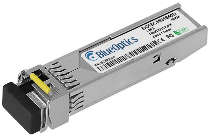 Immagine prodotto BlueOptics Ricetrasmettitore SFP-GIG-BB LX+/LC CEE compatibile © SFP Bidi di Hirschmann per Gigabit monomodale