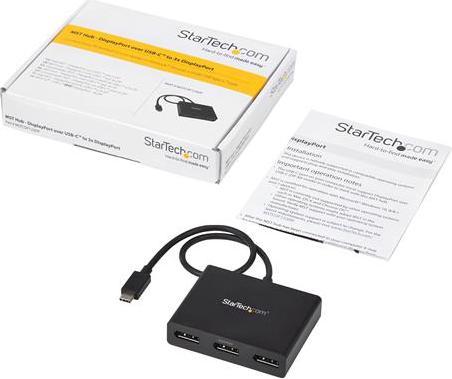 Produktbild StarTech Displayport Hub 3-Port (USB-C, 3 Ports)