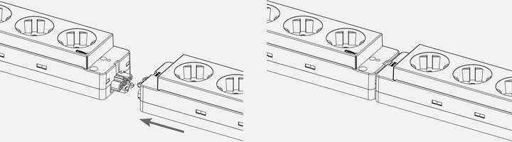 Produktbild Evoline Steckdosenleisten ® Express (3 x, CEE 7/3)