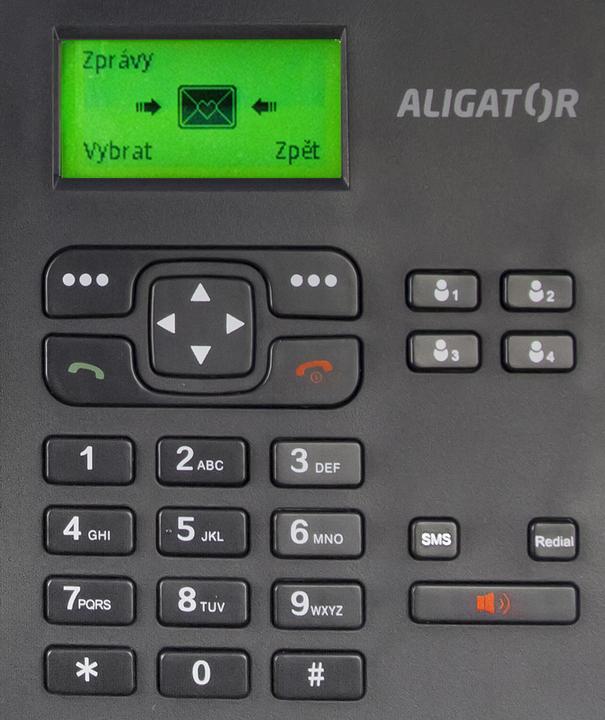 Produktbild Aligator Mobiltelefon im klassischen Tischtelefon Style