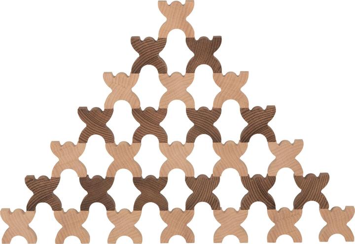 Actual product image Goki Xmani's stacking manikin