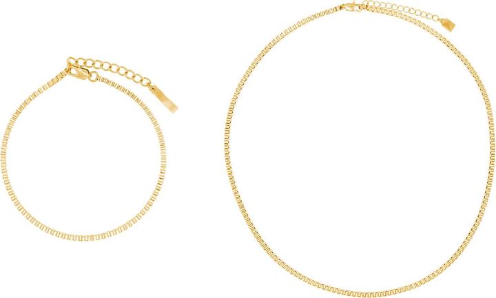 Heideman Set Decus goldfarben (Edelstahl)