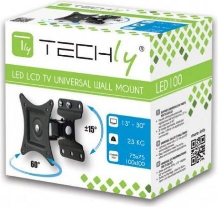 Actual product image Techly ICA-LCD-201BK (Wall, 30", 23 kg)