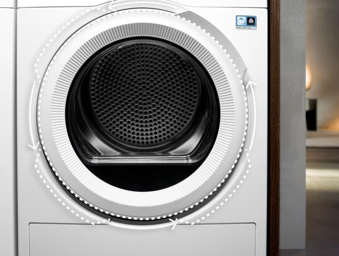 Image du produit AEG TR7T60589 wasdroger Vrijstaand Voorbelading 8 kg A++ Wit (8 kg, Droite)