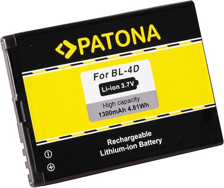 Produktbild Patona Battery (Akku, Nokia E5, Nokia E5-00, Nokia E7-00, Nokia N8-00, Nokia N97 mini, Nokia 808 Pure View, Nokia E7, Nokia N8)