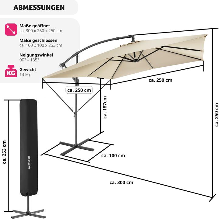 Image du produit tectake Apollon (2.50 m)