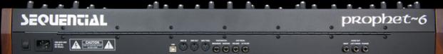 Produktbild Sequential Prophet 6 analoge synthesizer