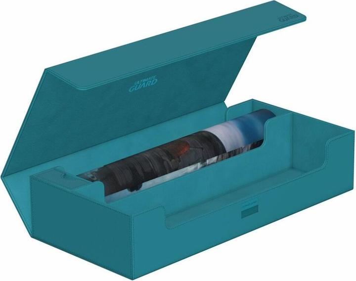 Produktbild Ultimate Guard Kartenbox XenoSkin Superhive 550+ Petrolblau